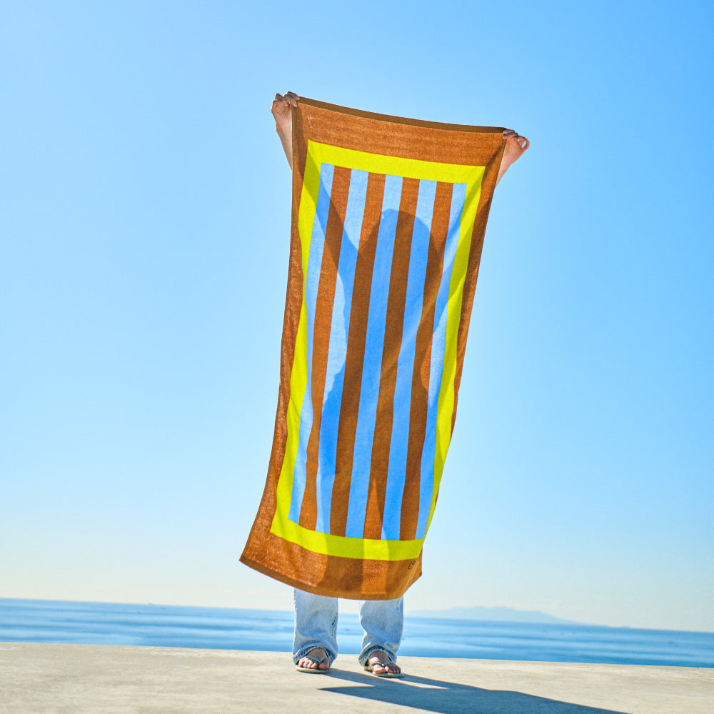 Plage ビーチタオル プリント
