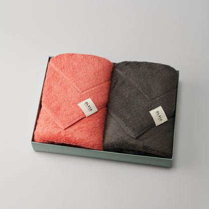 Premium Cotton ギフトセット（バスタオル2枚）