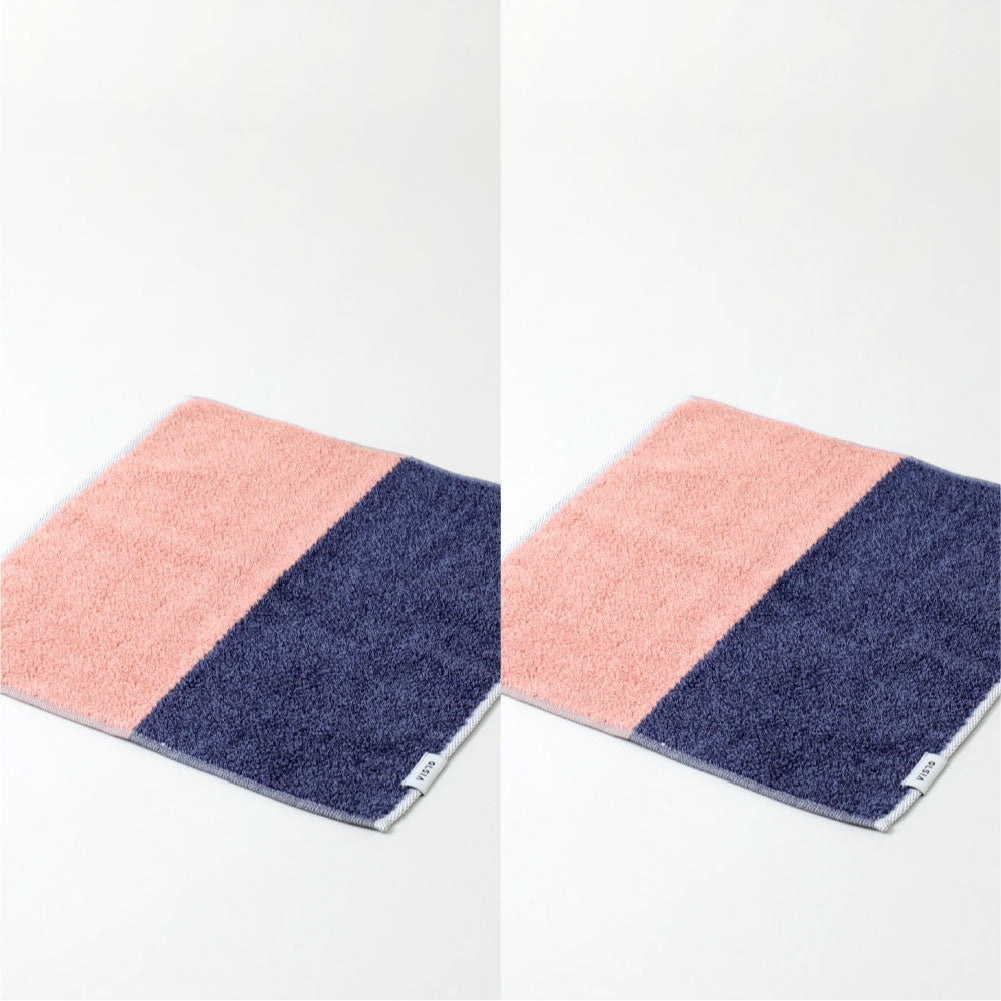 2Couleurs ハンカチギフトボックスセット（ハンカチタオル2枚）