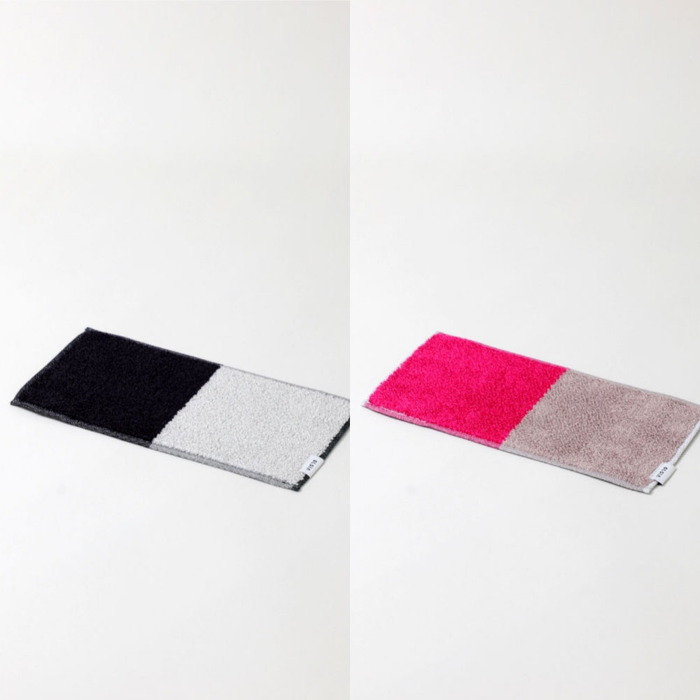 2Couleurs ハーフハンカチギフトボックスセット（ハーフハンカチタオル2枚）